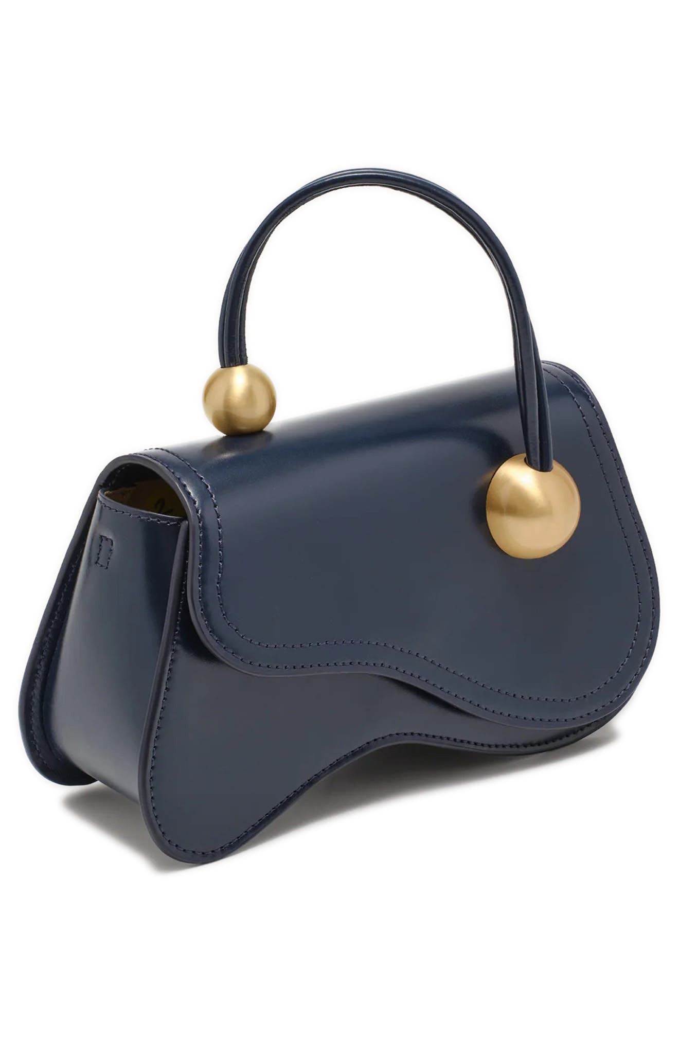 Cult Gaia Kazia Leather Crossbody Bag, Alternate, color, 