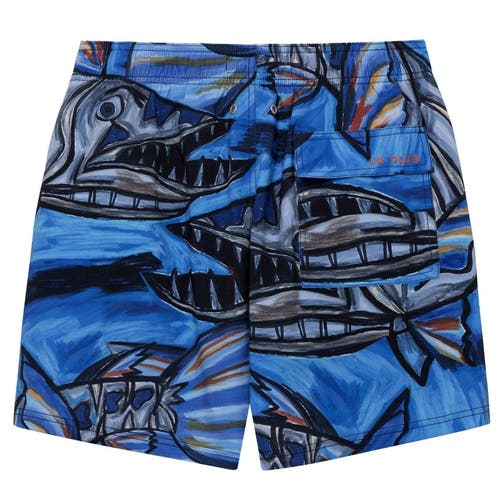 Le Club Resortwear 4.25" Le Club 4 Way Stretch Mens Swim Trunk