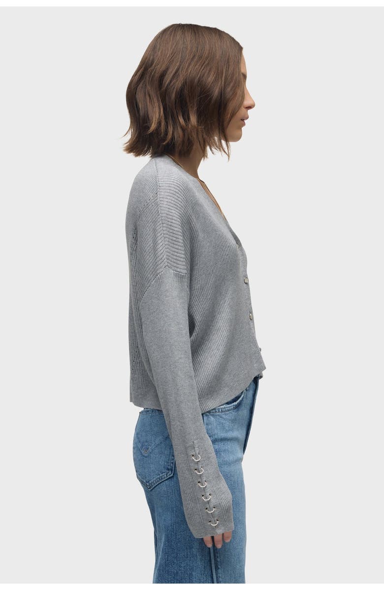 Hudson Jeans Boxy Cardi, Alternate, color, High Rise