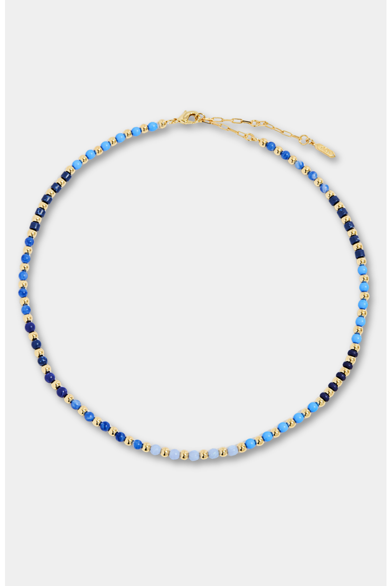 Kate Gemstone Necklace, Main, color, Blue