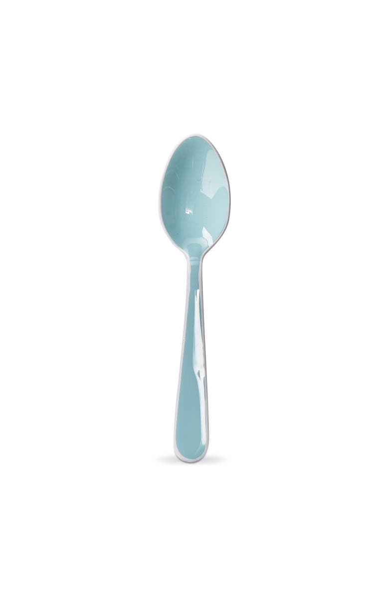 tag Monroe Enamel Spreader Aqua Aqua Stainless Steel Spring, Main, color, Blue
