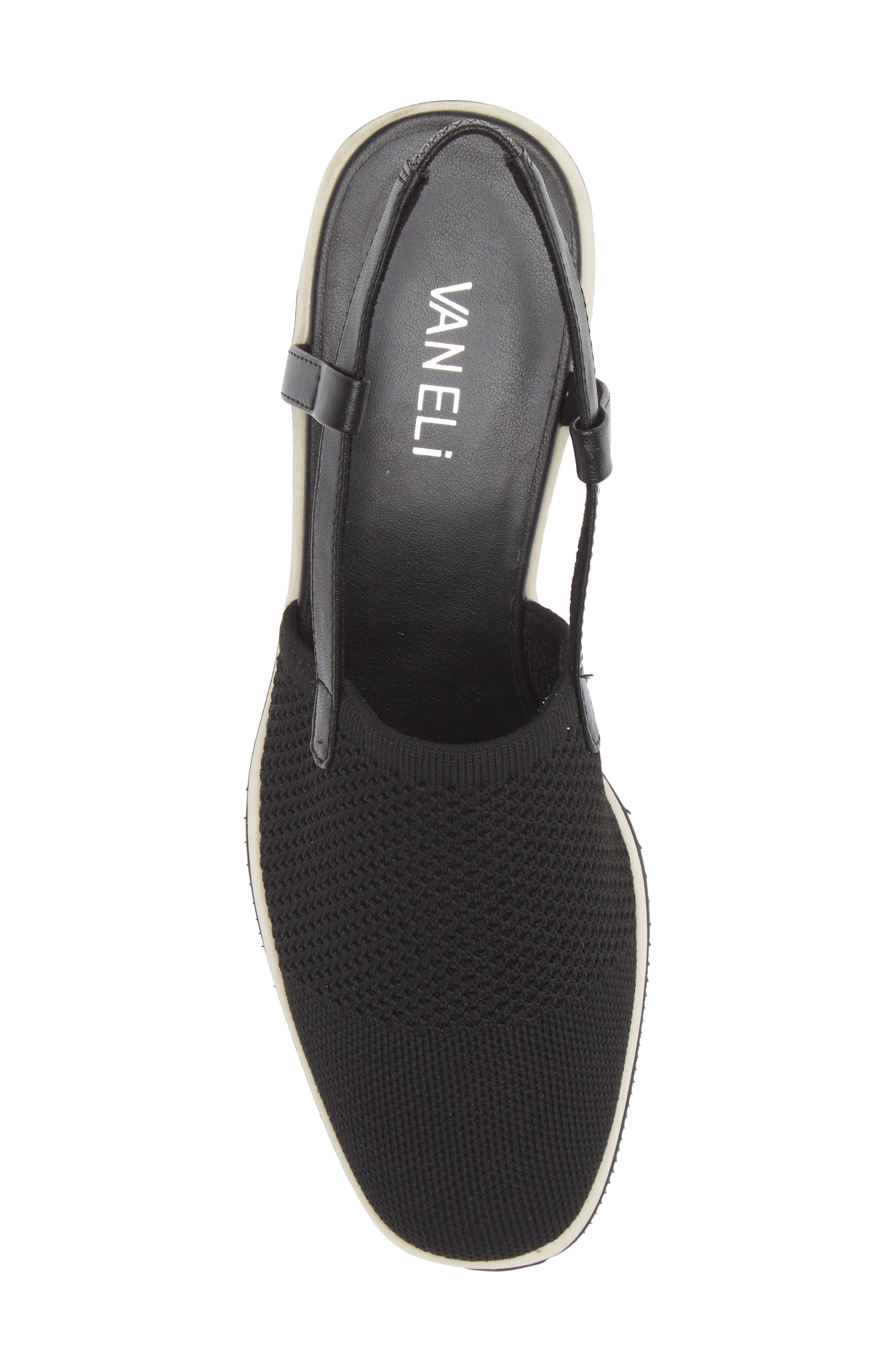 VANELi Greer Slingback Wedge, Alternate, color, Black