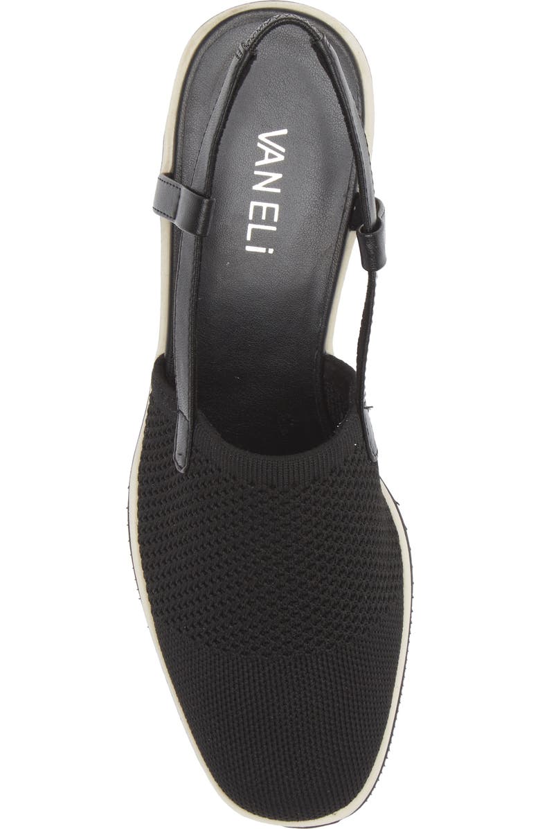 VANELi Greer Slingback Wedge, Alternate, color, Black