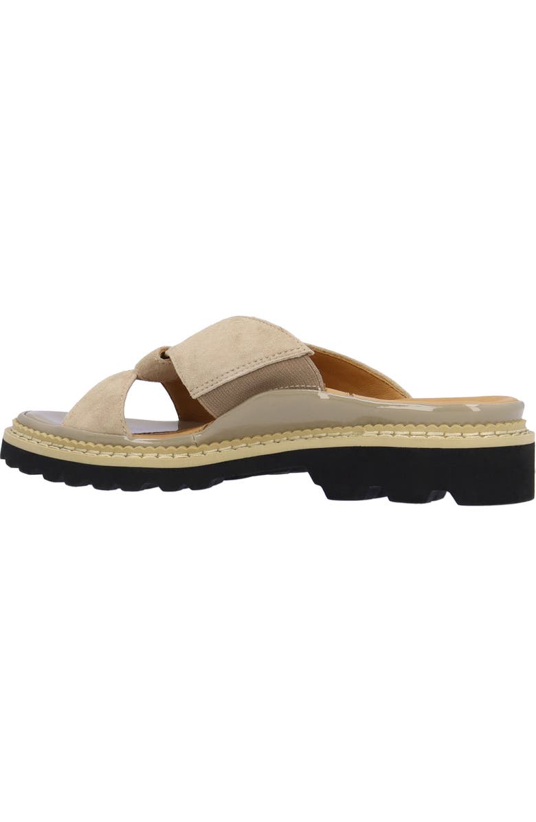 L'Amour des Pieds Deryn Slide Sandal, Alternate, color, Taupe