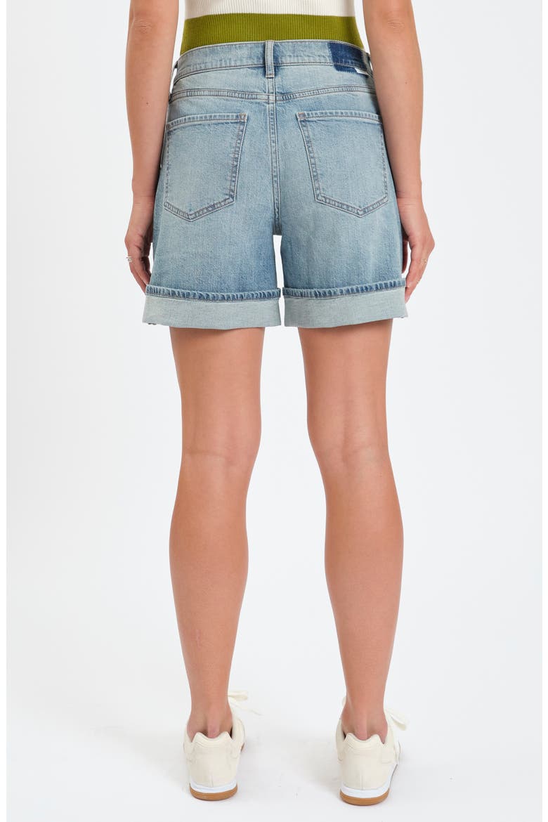 Easy Rider High Waist Relaxed Denim Shorts, Alternate, color, DIVE IN VINTAGE