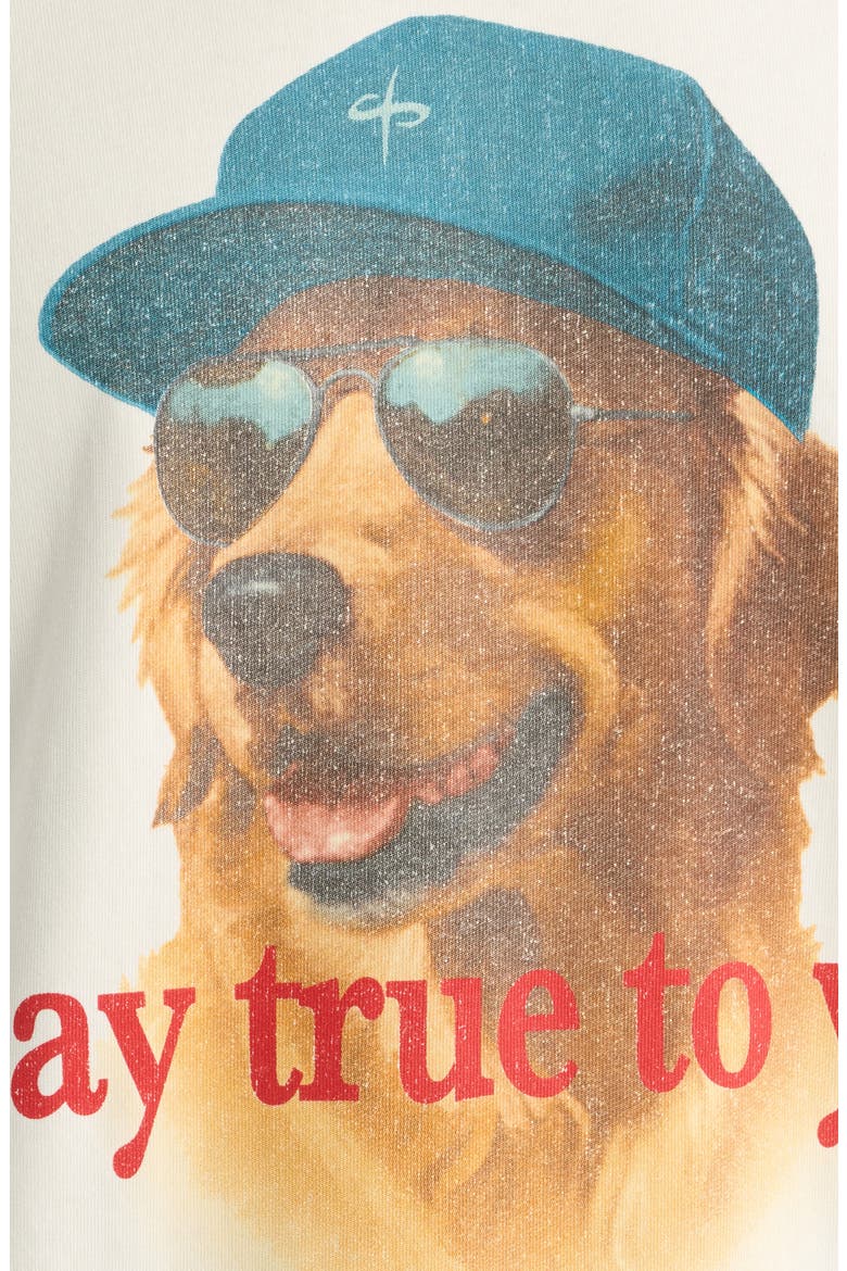 Stay True Graphic T-Shirt, Alternate, color, IVORY