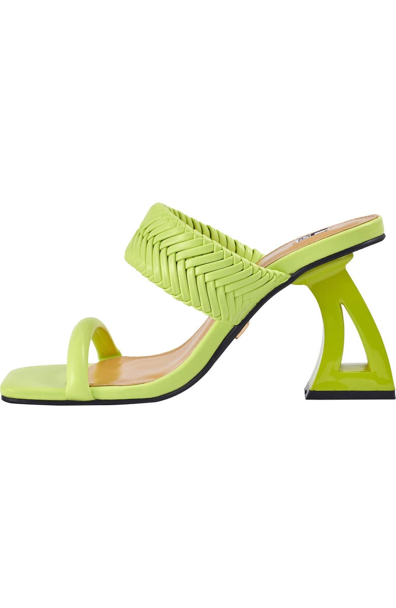NINETY UNION Malibu Slide Sandal, Alternate, color, Lime