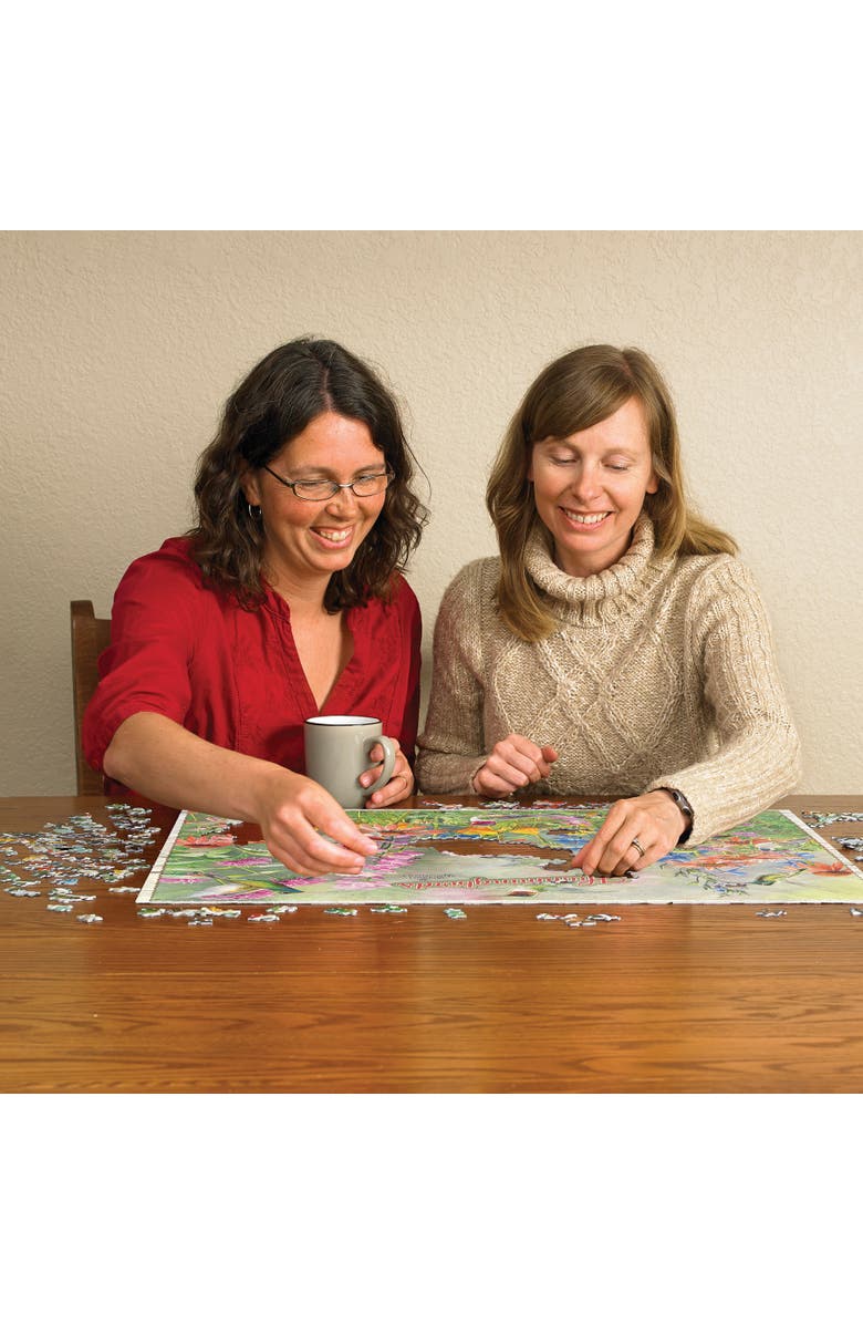 Cobble Hill Hummingbirds 1000 Piece Puzzle, Alternate, color, Multicolored