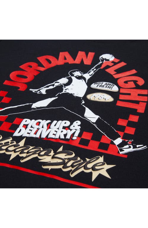 Jordan Big Kids' Deep Dish T-shirt In Black