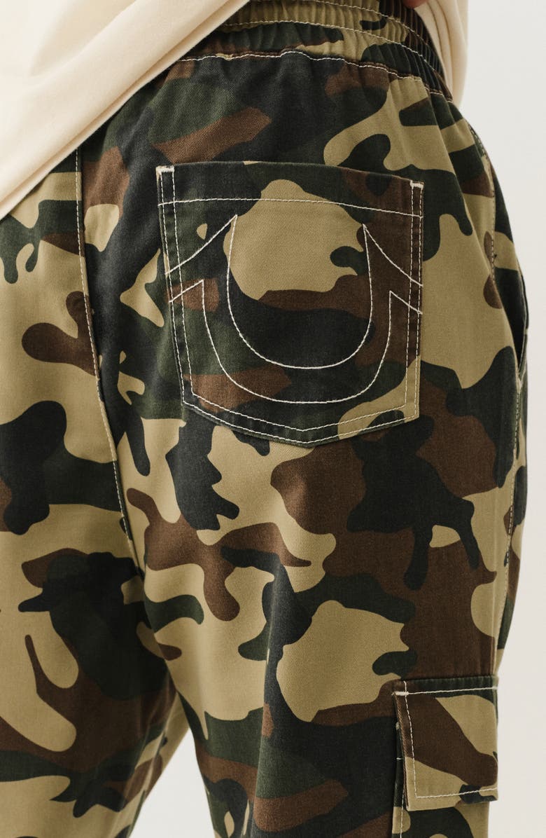 True Religion Camo Cargo Joggers, Alternate, color,