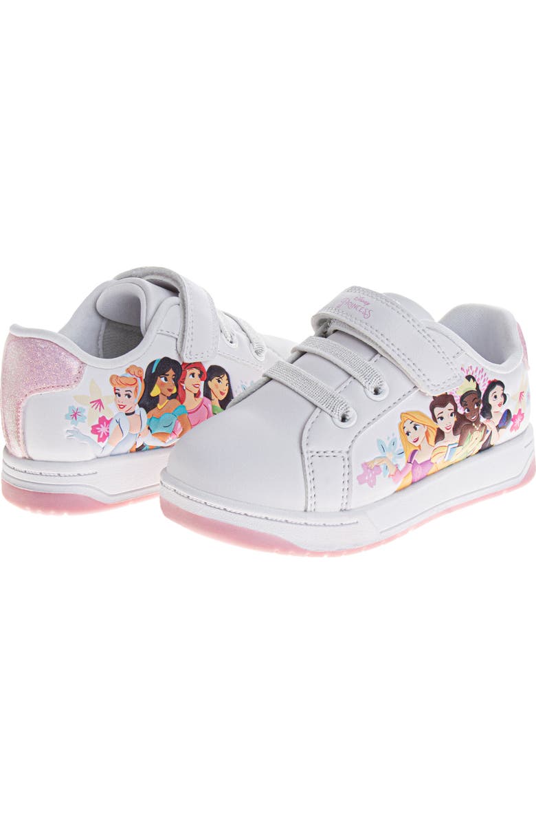 JOSMO Kids' Disney Princess Sneaker, Alternate, color, White