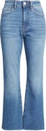 WARP+WEFT PSP High Waist Crop Bootcut Jeans