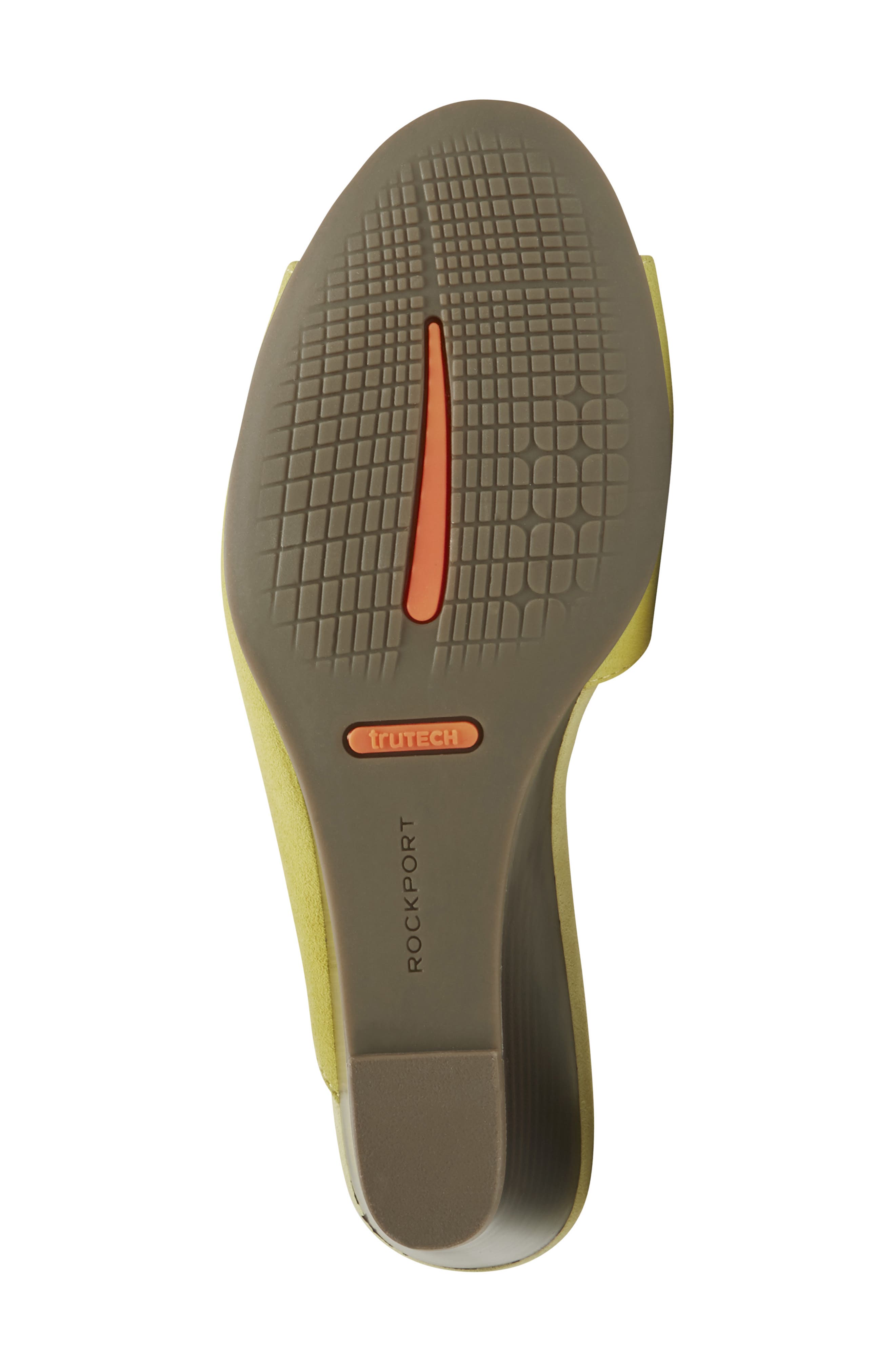 Taylor Asymmetric Wedge Slide Sandal, Alternate, color, LEMON SUEDE