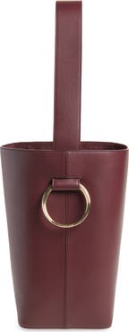 Victoria Beckham Dia Leather Bucket Bag