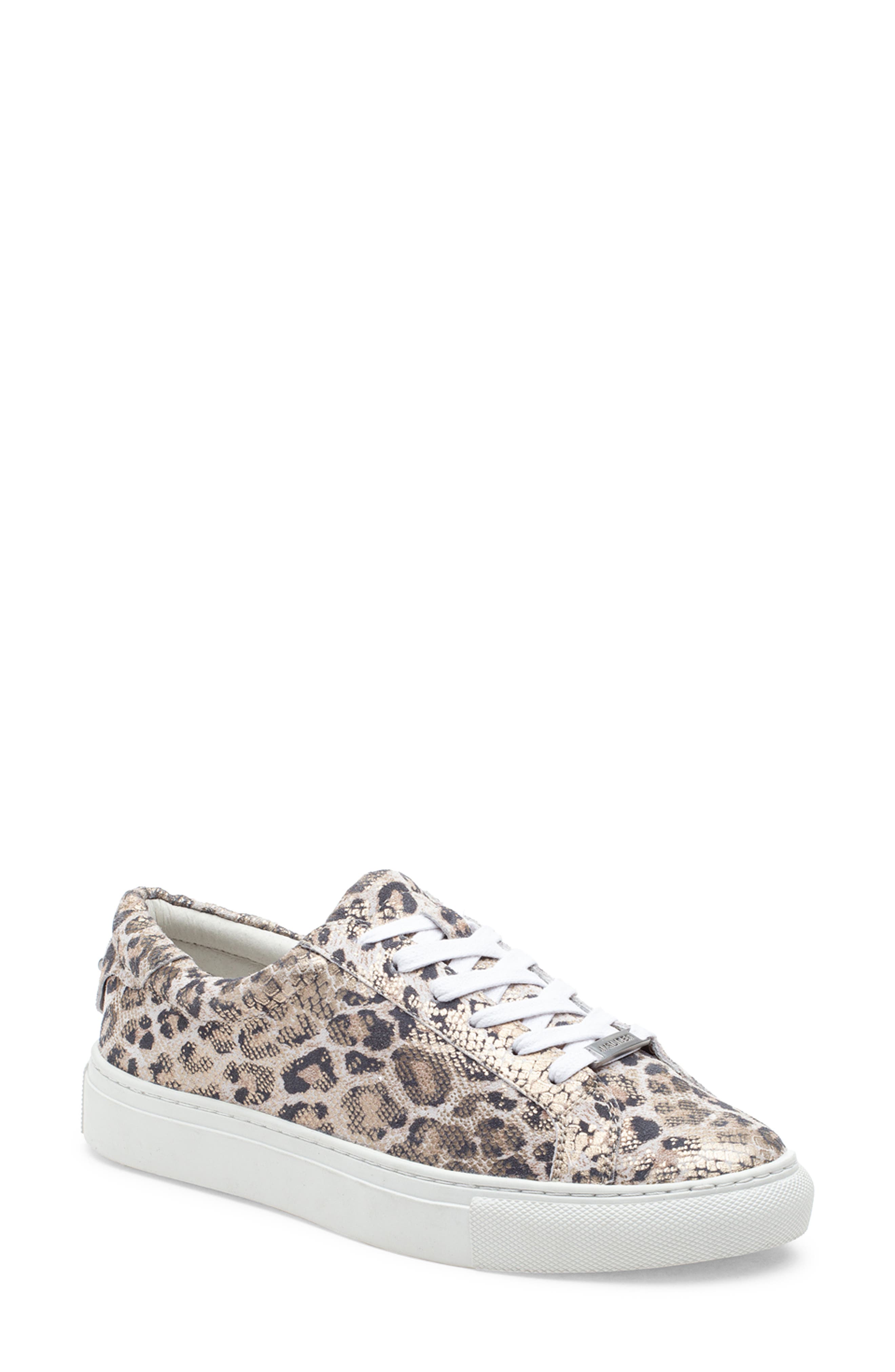 Lacee Sneaker, Main, color, GOLD/ WHITE PRINT LEATHER