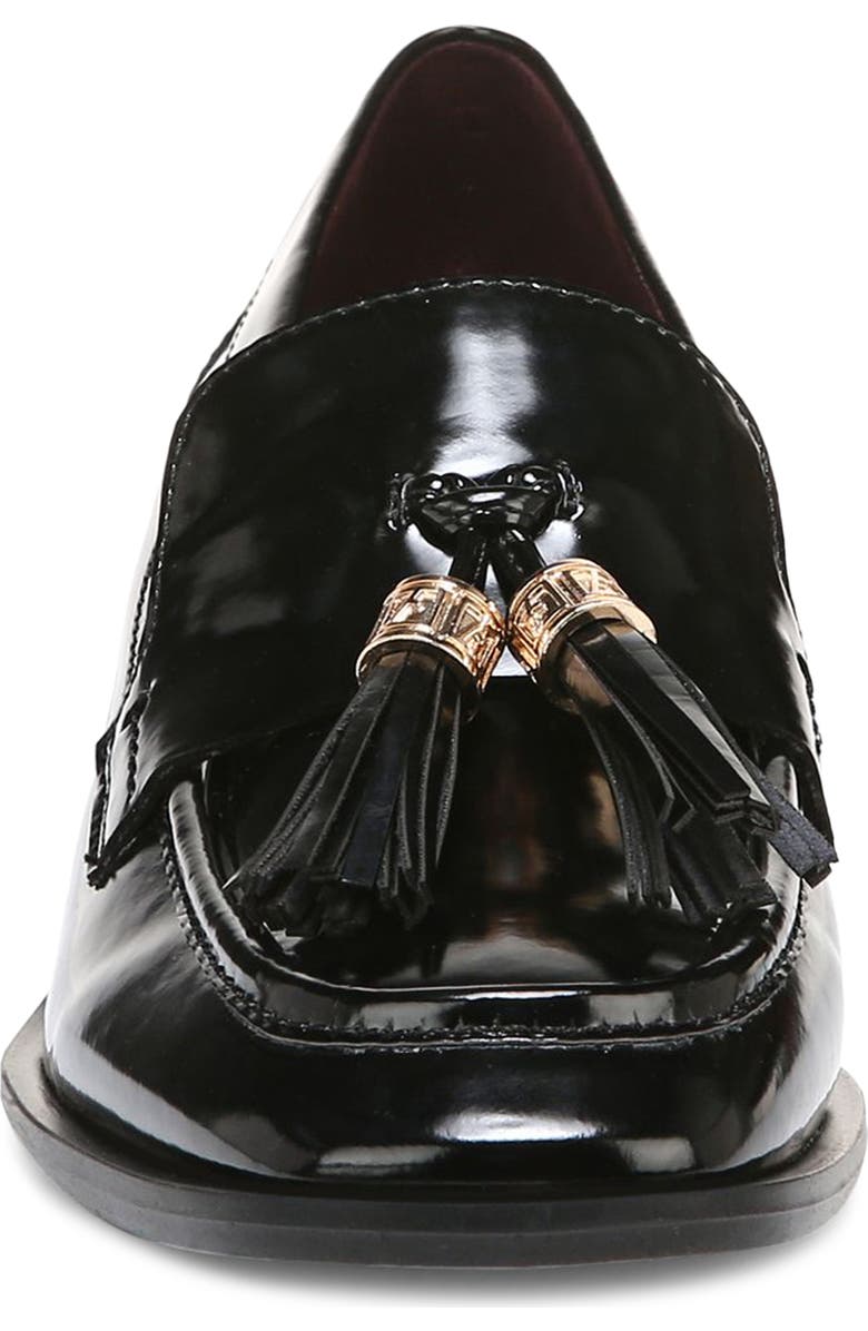 Franco Sarto Donna Block Heel Tassel Loafer, Alternate, color,