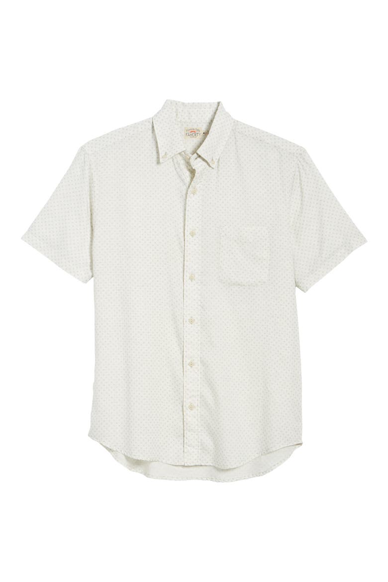 Coast Regular Fit Print Shirt, Alternate, color, SUNBURST