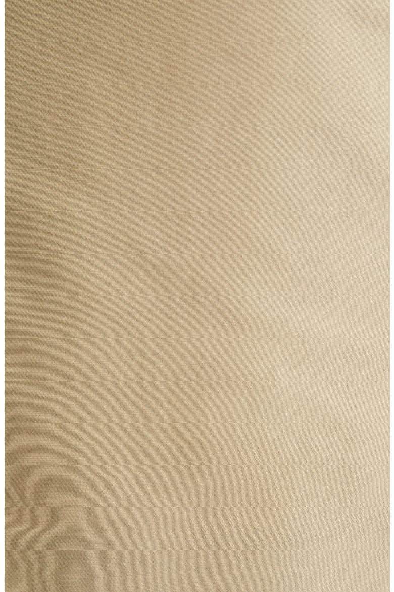 Belted Cotton Skirt, Alternate, color, BEIGE