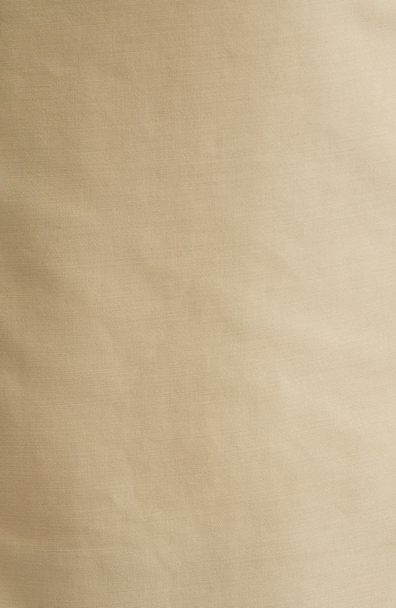 Moncler Belted Cotton Skirt, Alternate, color, Beige