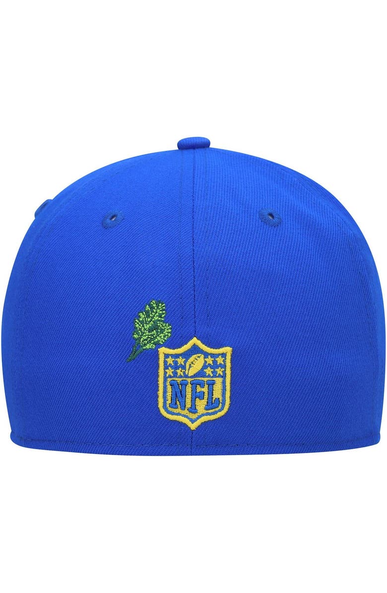 New Era Men's New Era Royal Los Angeles Rams Stateview 59FIFTY Fitted Hat, Alternate, color, Royal