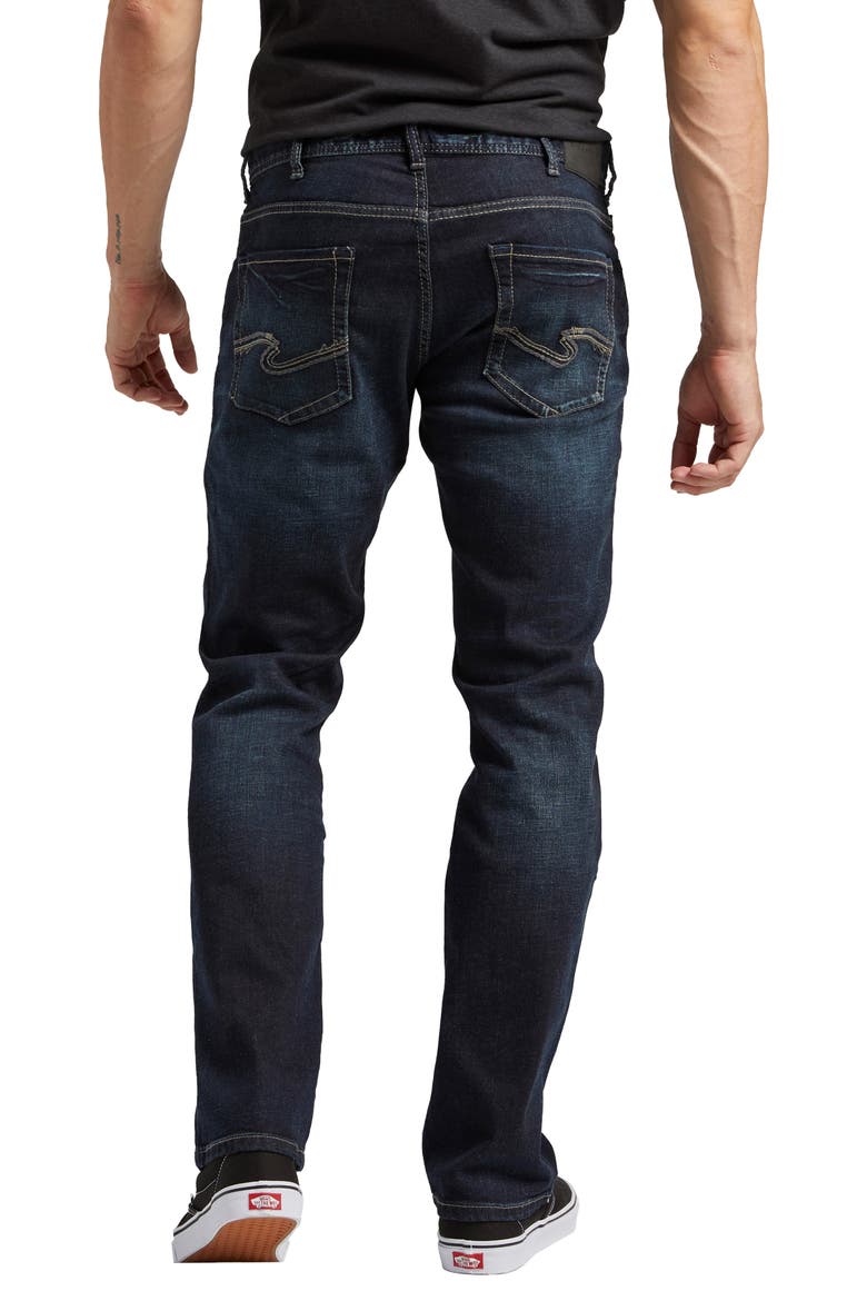 Allan Straight Leg Jeans, Alternate, color, INDIGO