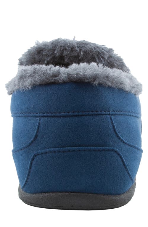 Deer Stags Spun Slipper In Blue