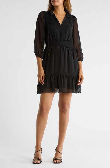Vince Camuto Yoryu Chiffon Tiered Dress