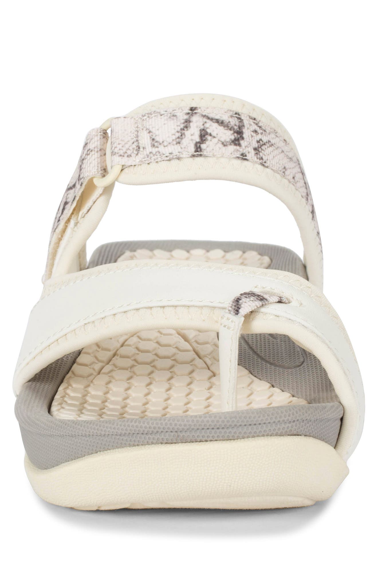BARETRAPS Deserae Footbed Sandal, Alternate, color, Cream Snake