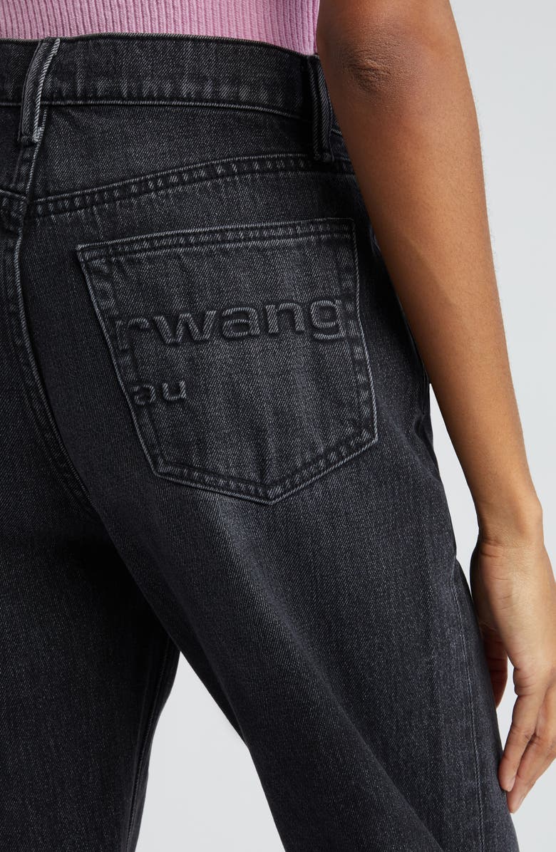 Alexander Wang EZ Relaxed Straight Leg Jeans, Alternate, color, 