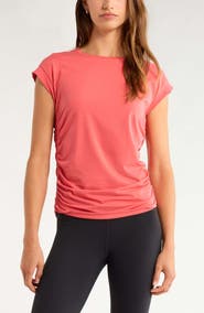 Zella Breezy Ruched Top