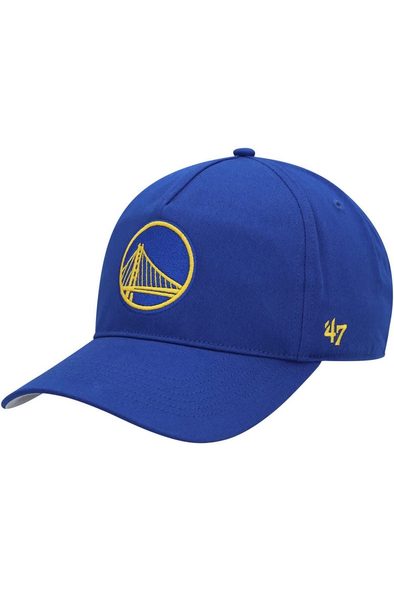 Men's '47 Royal Golden State Warriors Hitch Snapback Hat, Main, color, Royal