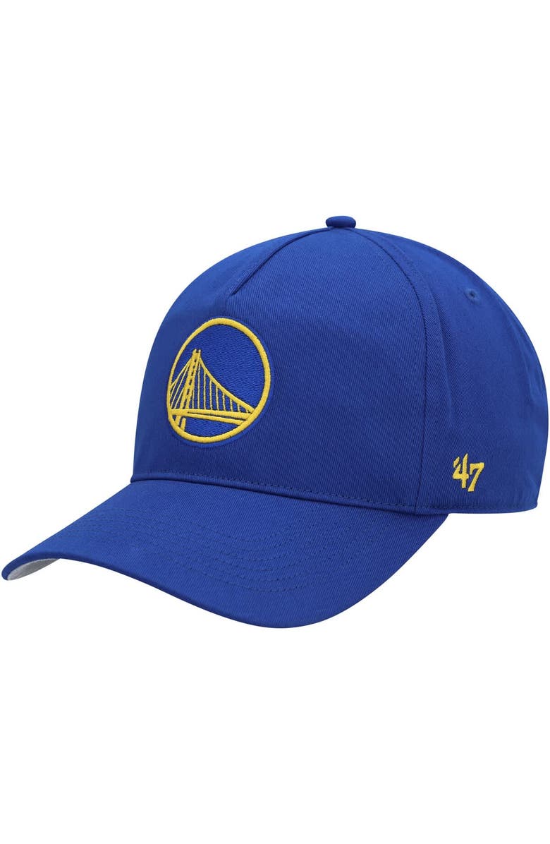 '47 Men's '47 Royal Golden State Warriors Hitch Snapback Hat, Main, color, Royal