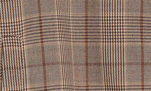 Amiri Check Wool Blouson Jacket In Burgundy