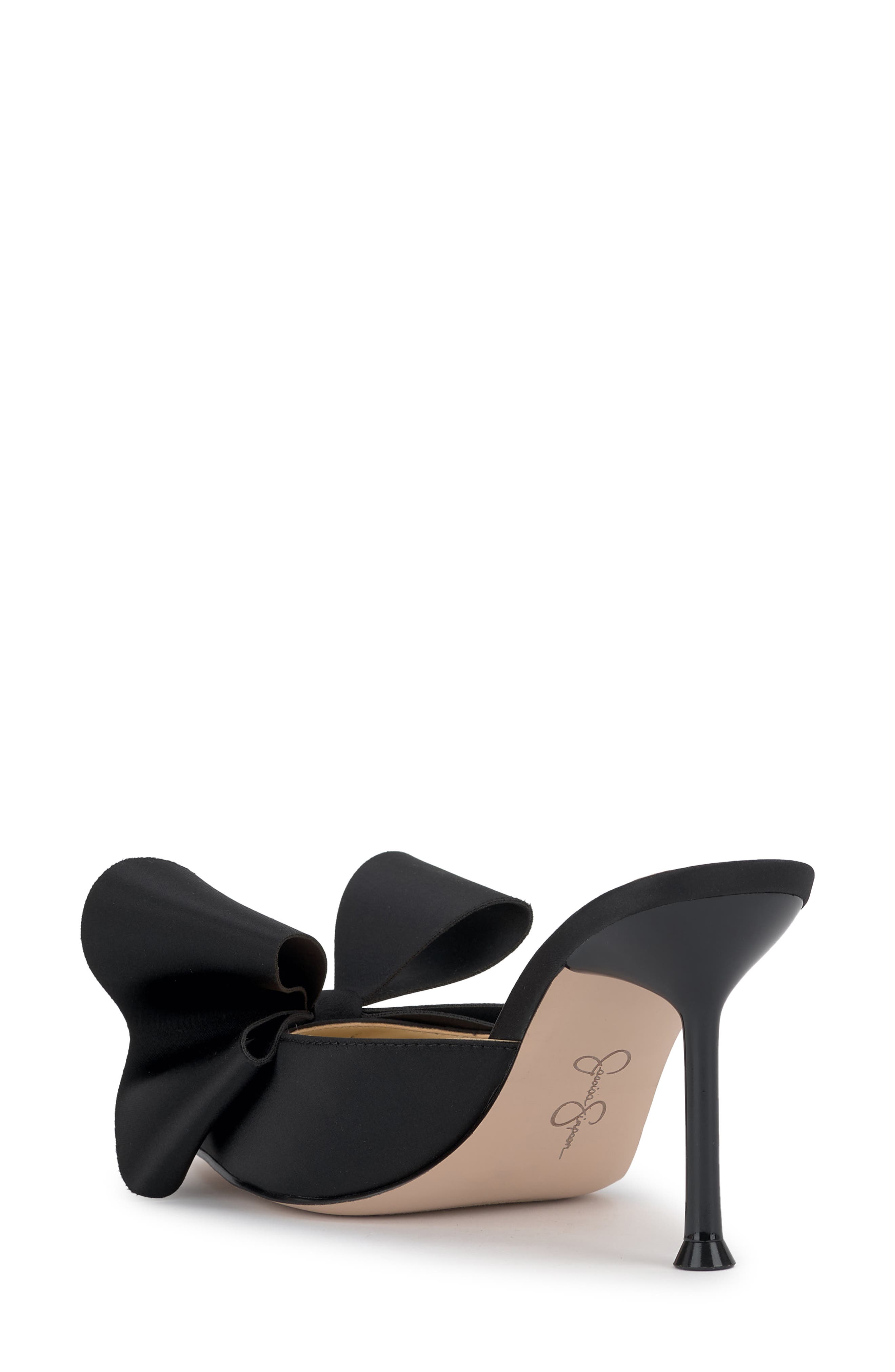 Jessica Simpson Valrin Pointed Toe Mule, Alternate, color, Black