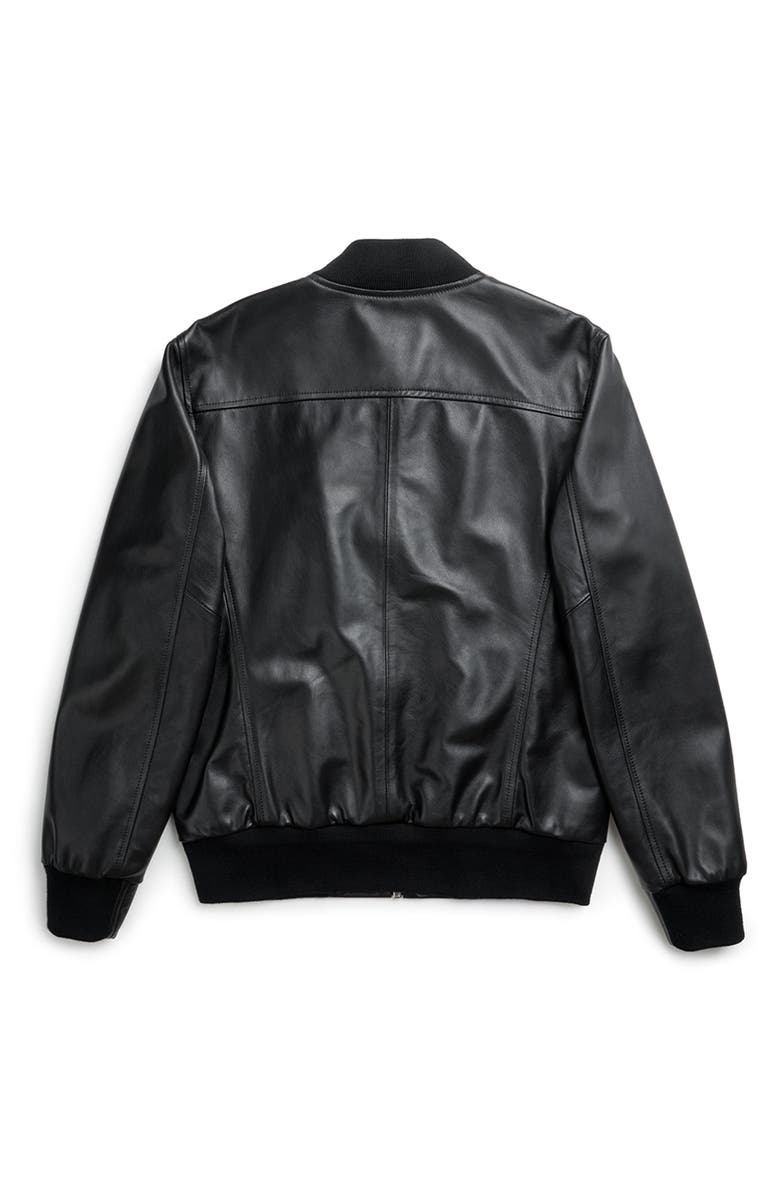 Last Wolf ELK BOMBER JACKET, Alternate, color, Black