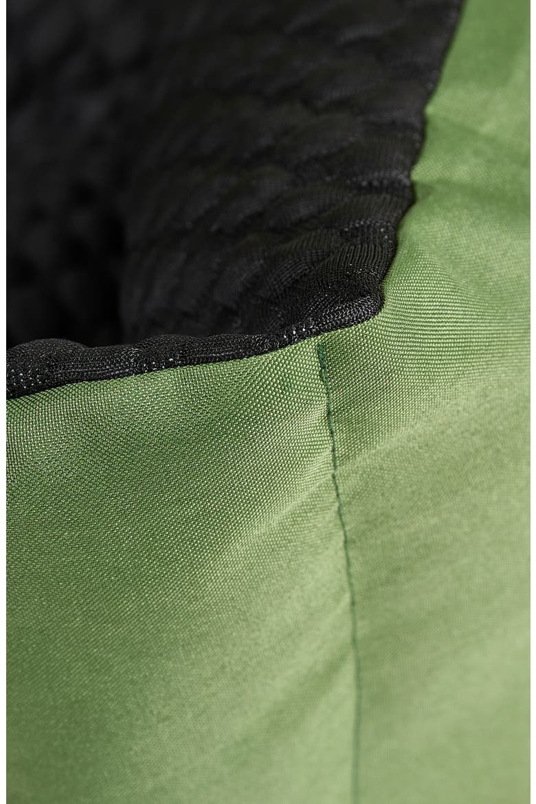 Sleepy Tail Society Cooling Pet Car Seat, Alternate, color, GREEN/ BLACK