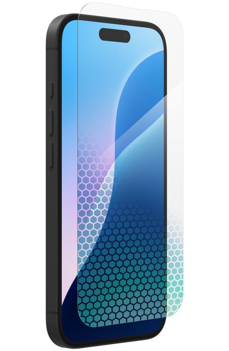 ZAGG Glass XTR4 Blue Light Screen Protector for Apple iPhone 16 / iPhone 15, Main, color, Clear