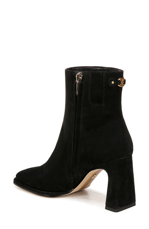 Sam Edelman Irie Square Toe Bootie In Black