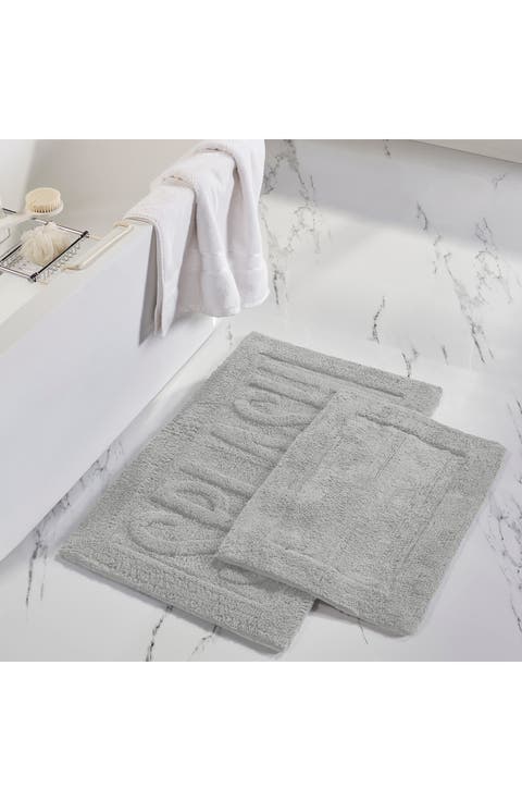 Cotton Bath Mat - Pack of 2