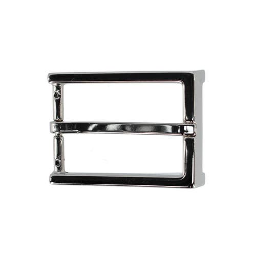 Trafalgar 35mm Italian Classic Rectangular Sold Brass Harness Belt Buckle