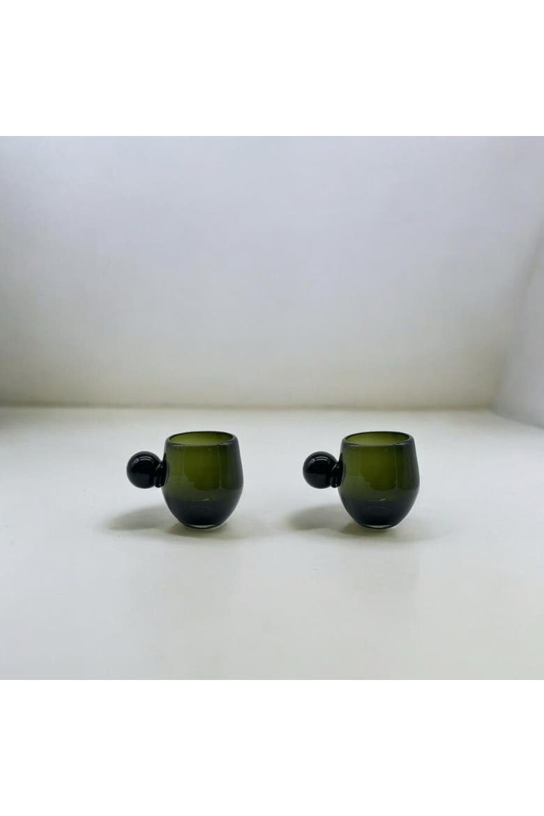 Salta Glass - Set of Two, Main, color, Green