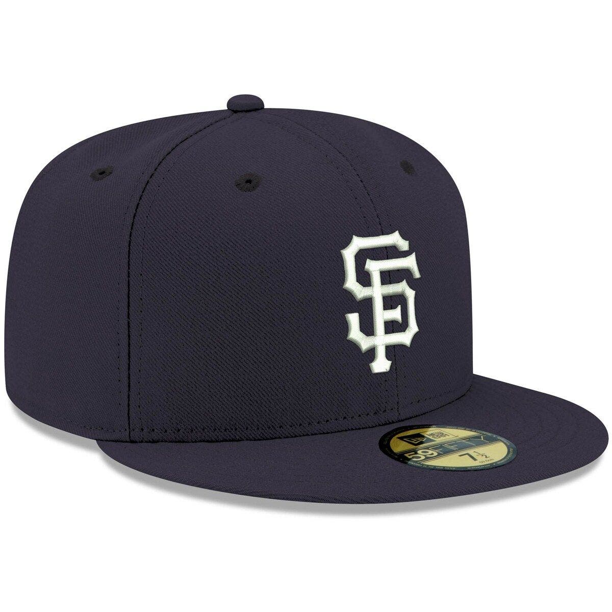 New Era Men's New Era Navy San Francisco Giants White Logo 59FIFTY ...