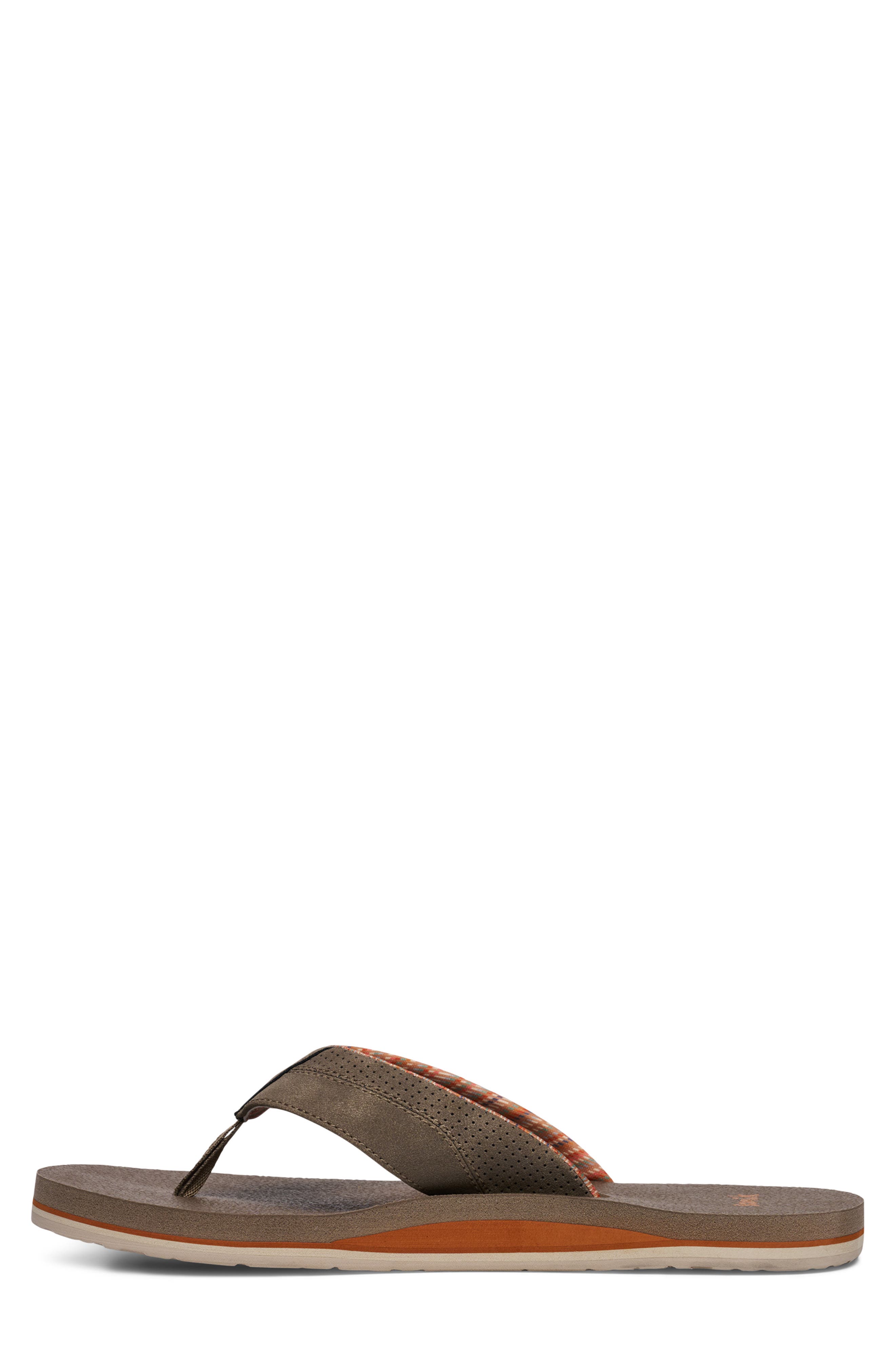 Beer Cozy IV Flip Flop, Alternate, color, BRINDLE