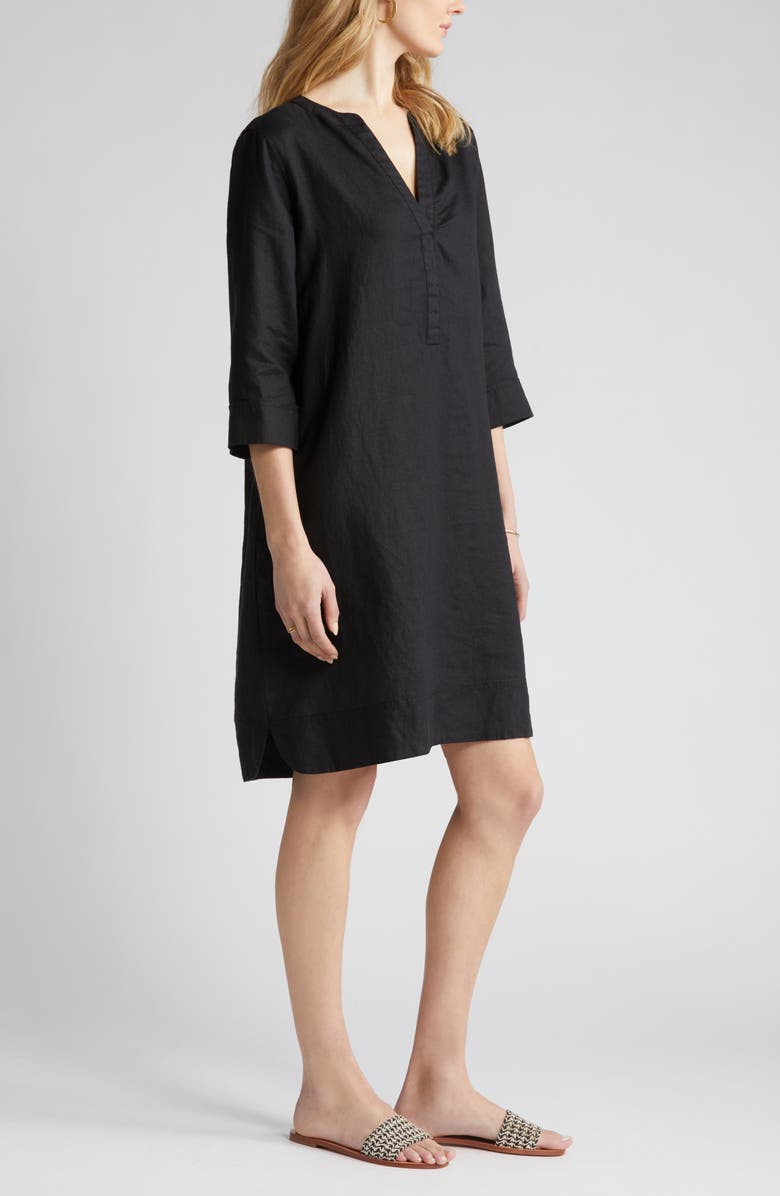 Masai Copenhagen Nokolo Linen Shift Dress, Alternate, color, 