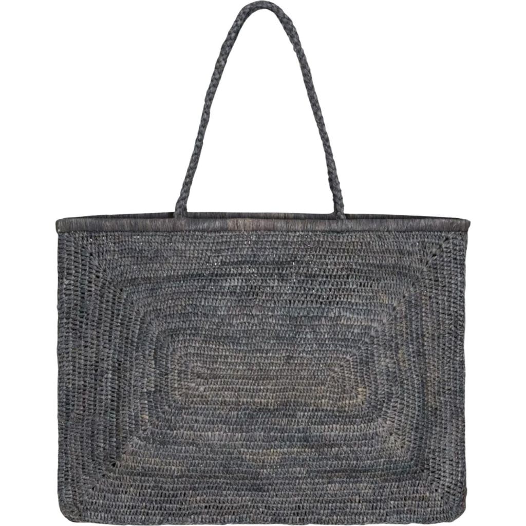 Zanatany Concepts Clipa (XXL) Raffia Beach Tote Bag in Blue  product