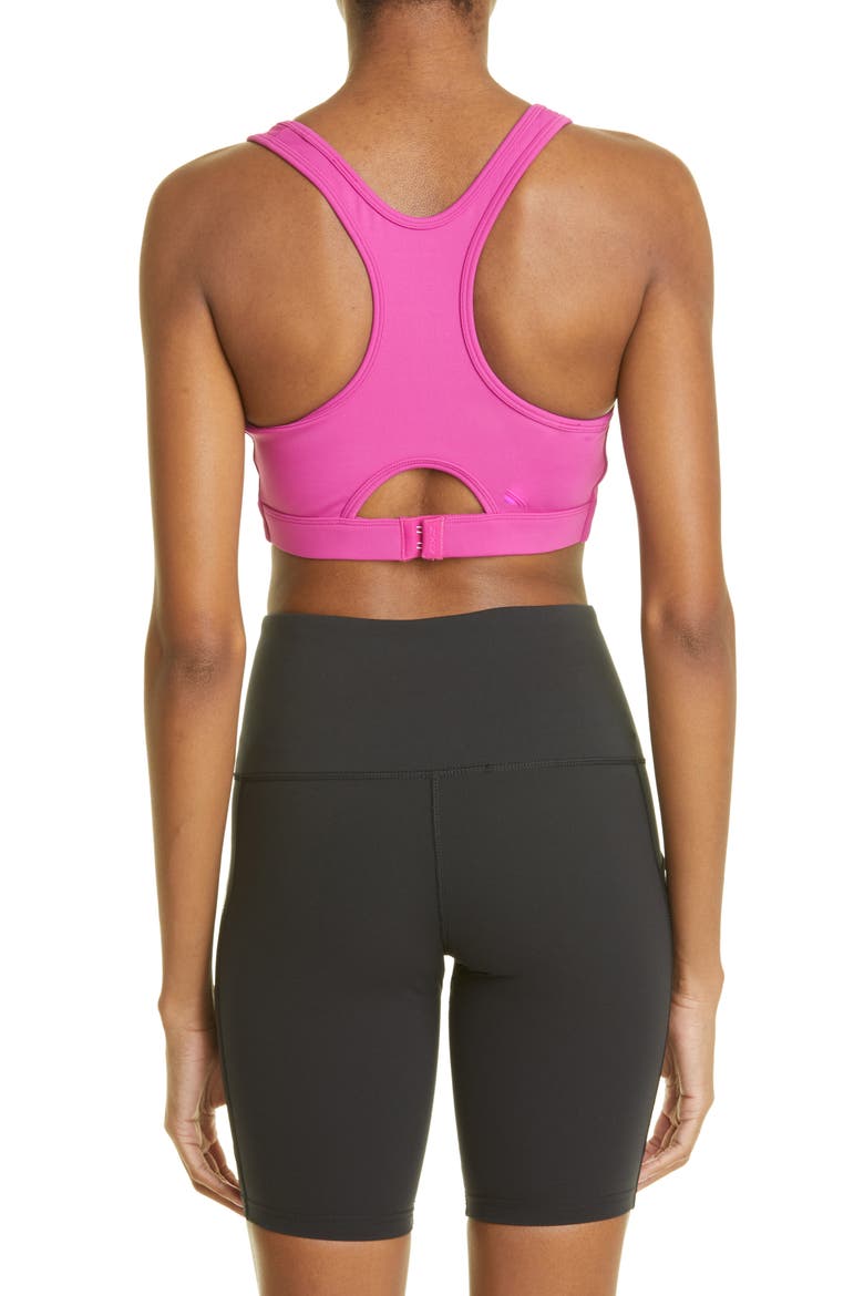 Motion Racerback Sports Bra, Alternate, color, FESTIVAL/ WHITE