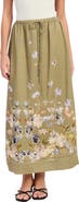 En Saison Yvette Floral Maxi Skirt