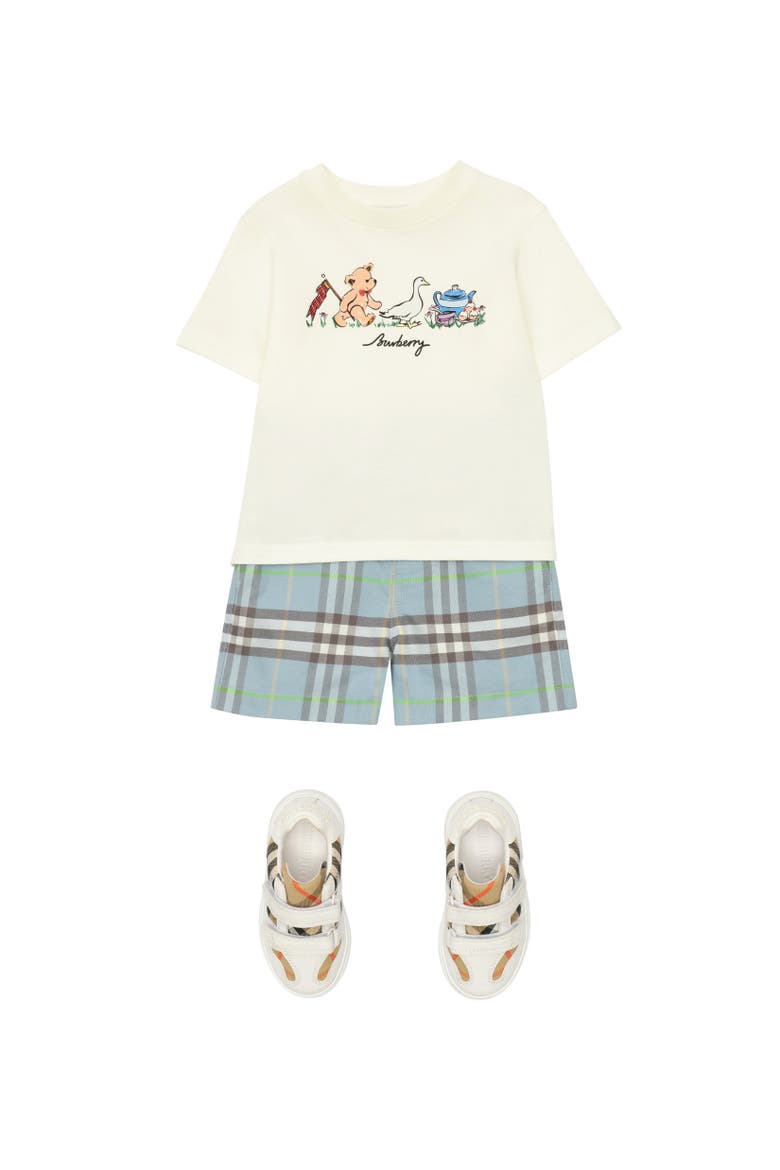 Thomas Bear and Friends Cotton T-shirt, Alternate, color, Chalk white