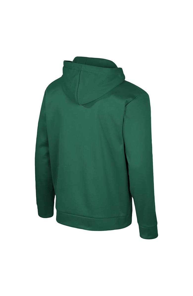 COLOSSEUM Men's Colosseum Green Michigan State Spartans Quarter-Zip Hoodie, Alternate, color, Green