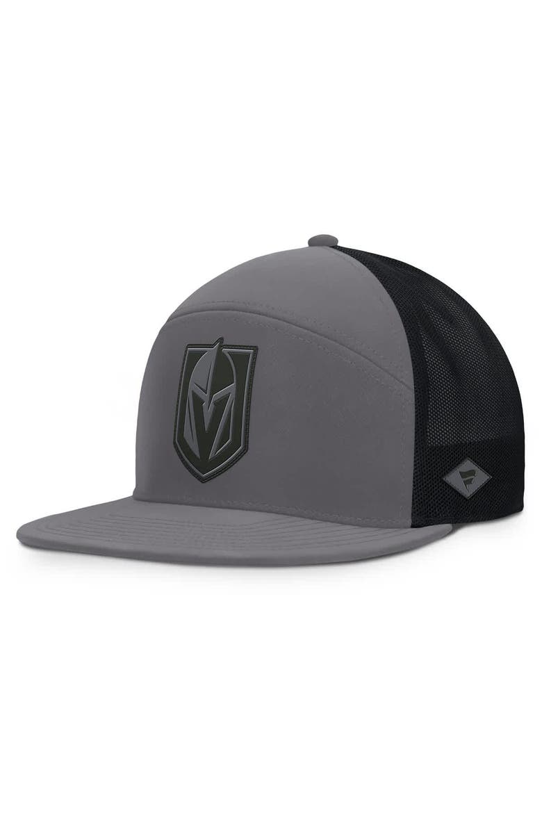 FANATICS Men's Fanatics Charcoal Vegas Golden Knights Fairweather Adjustable Hat, Main, color, Charcoal